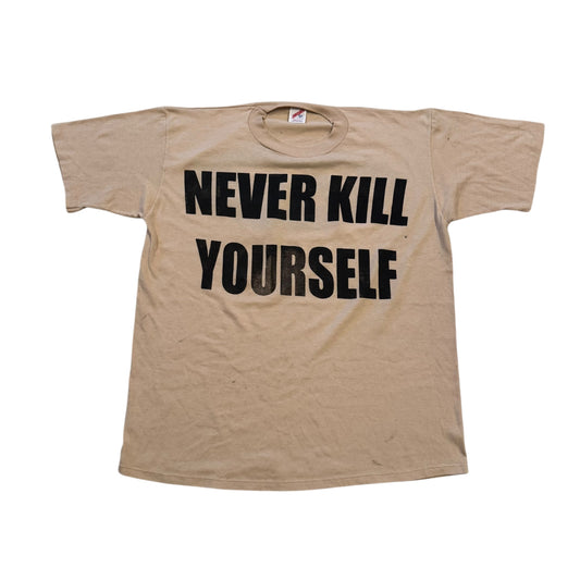 NEVER KILL YOURSELF 1/1 T-Shirt (XL)