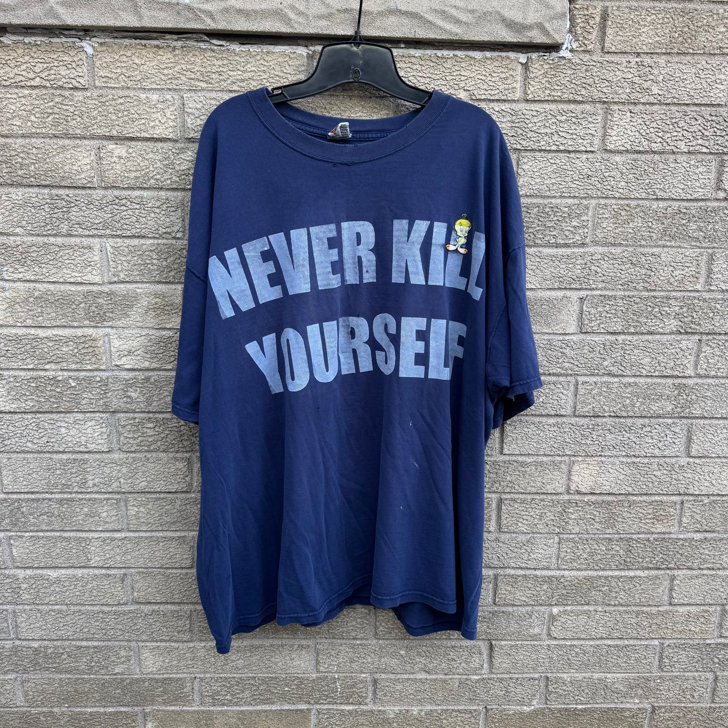 NEVER KILL YOURSELF 1/1 T-Shirt (Boxy XXL)
