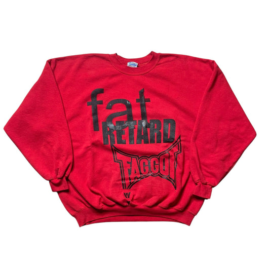 Fat Retard Faggot And I Have A Gun 1/1 Crewneck (XXL) HARDCORE THOUGHTS X JUNA COLLAB
