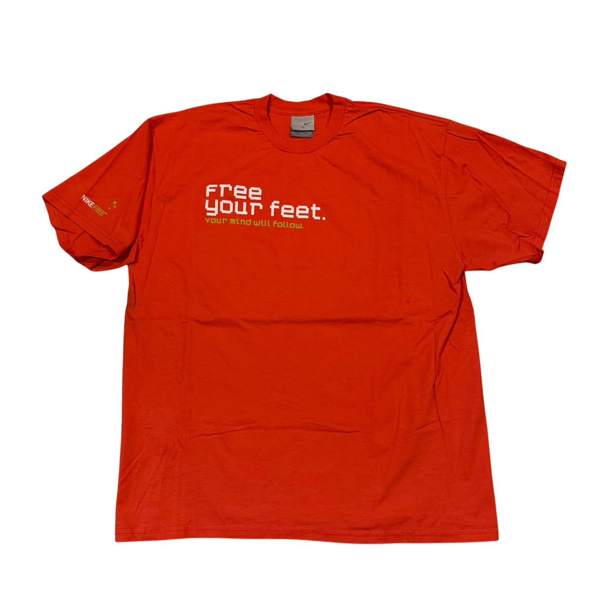 Nike Free Your Feet T-Shirt 2000s (XL) PERSONALS COLLECTION