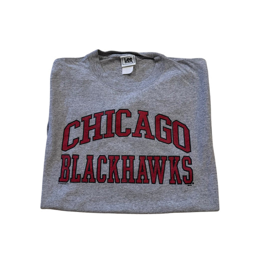Chicago Blackhawks Lee T-Shirt 2000s (XL) [ REAL SHOPPER EXCLUSIVE ]