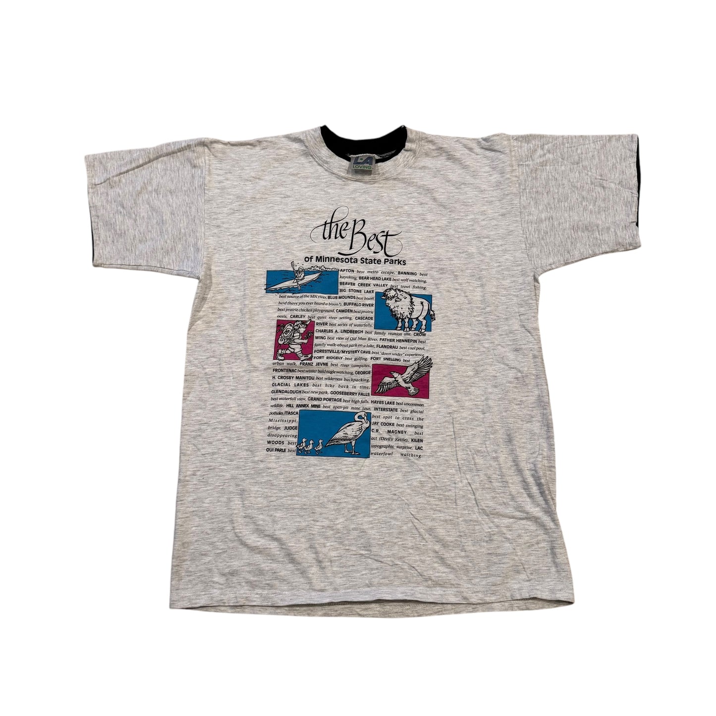 Minnesota State Parks T-Shirt 90s (Large) [ REAL SHOPPER EXCLUSIVE ]