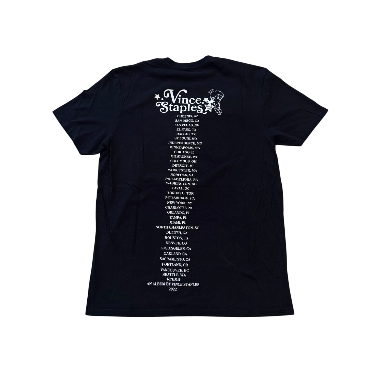 Vince Staples Call Me If You Get Lost In Ramona Park Tour T-Shirt (XL) PERSONALS COLLECTION