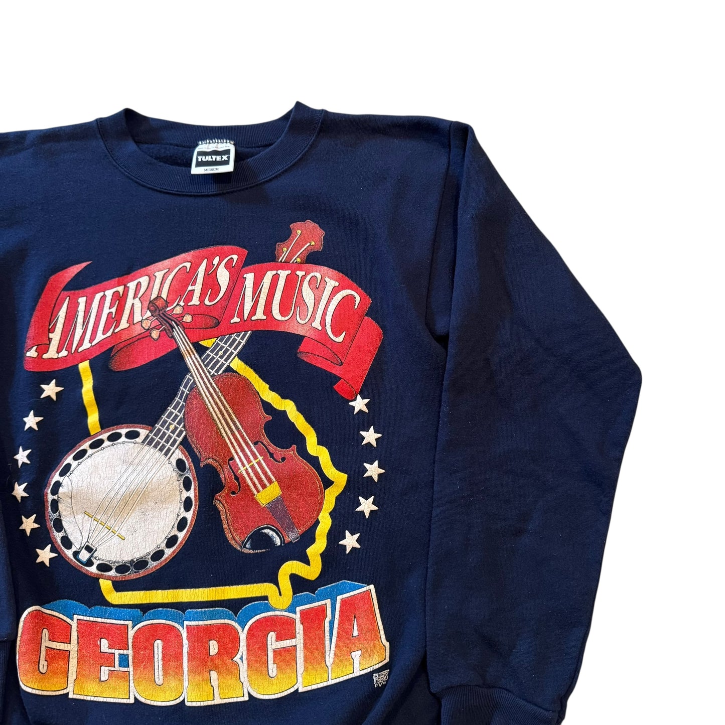 America’s Music Georgia Crewneck 90s (Medium) [REAL SHOPPER EXCLUSIVE ]