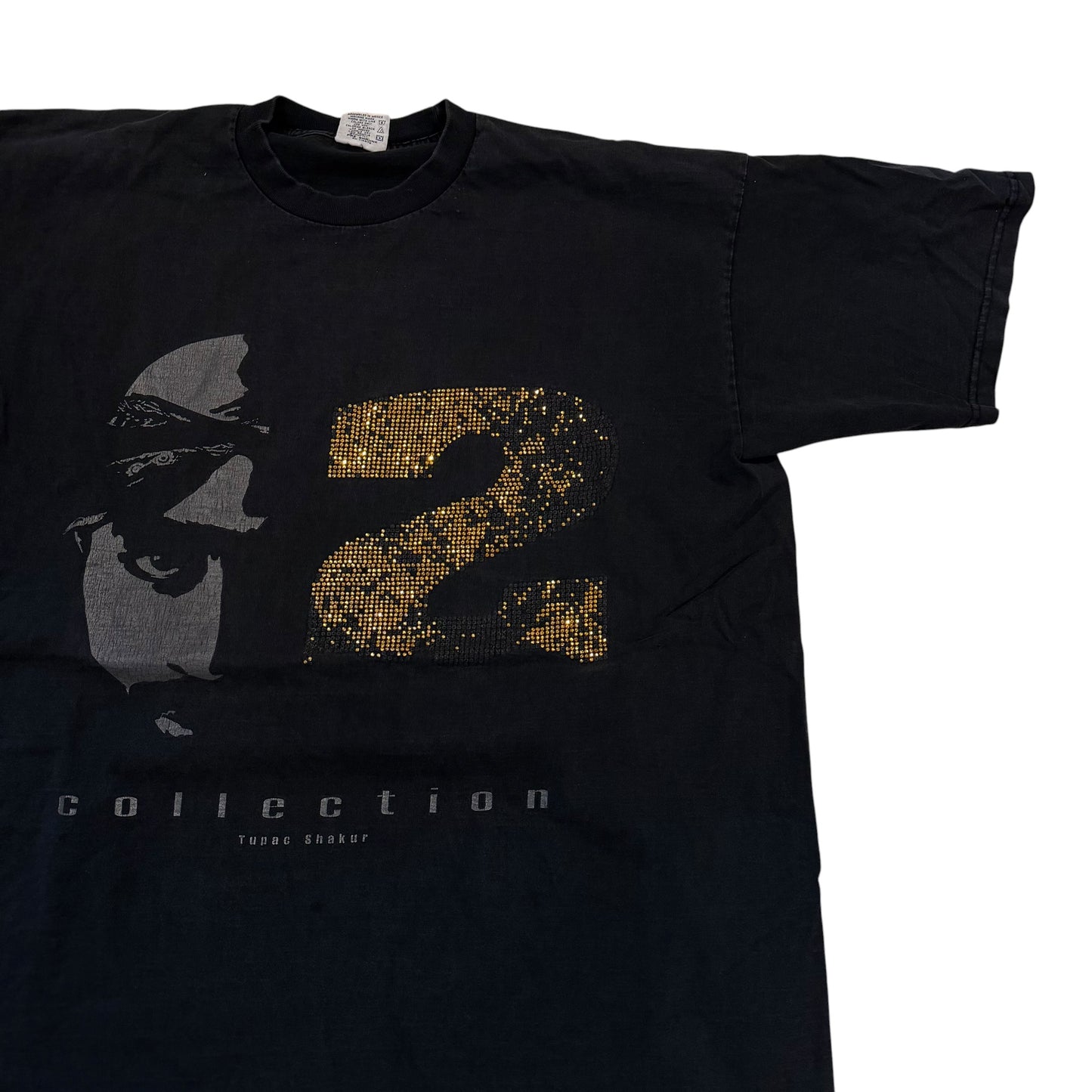 2PAC Collection Blinged T-Shirt 2000s (XXXL Tall) PERSONALS COLLECTION