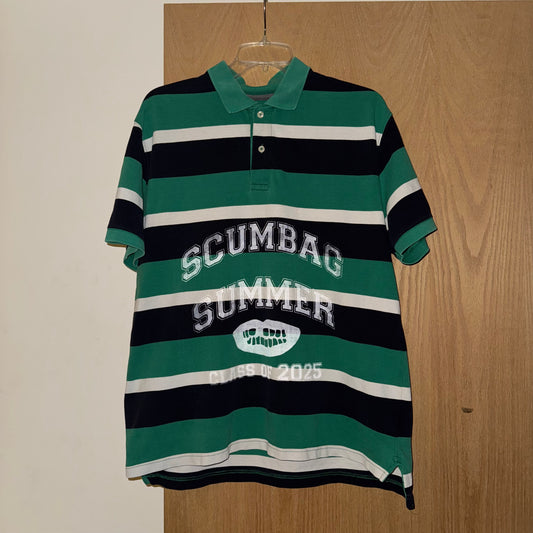 SCUMBAG SUMMER 1/1 Polo T-Shirt (Large)