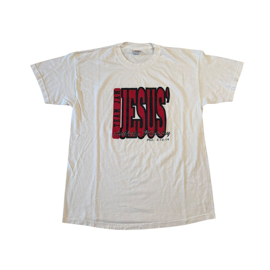 Team Jesus T-Shirt 2000s (Large) [ REAL SHOPPER EXCLUSIVE ]