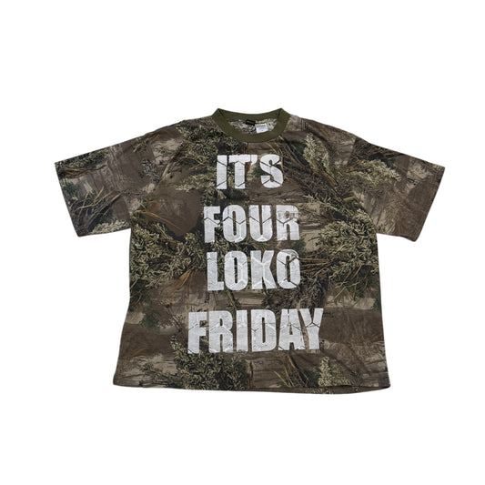 Four Loko Friday Camo 1/1 T-Shirt (XXL)