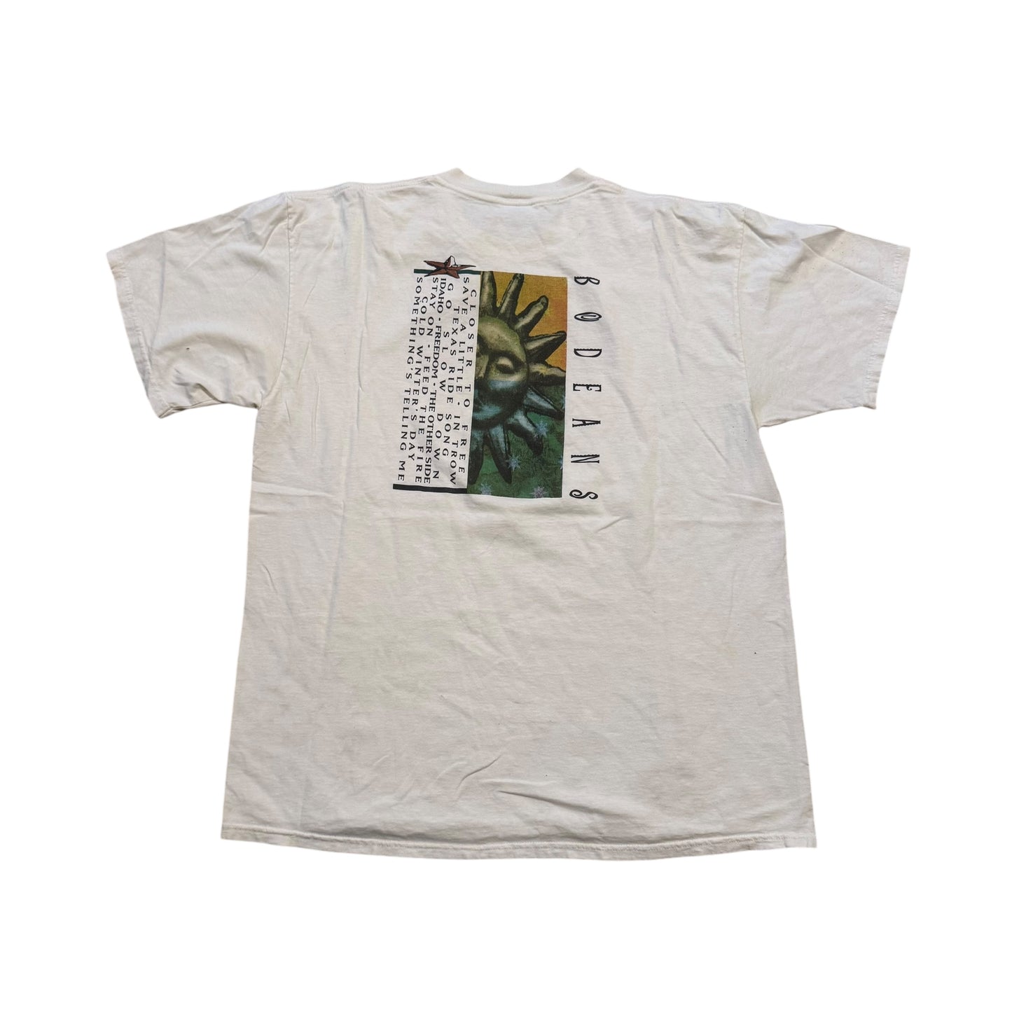 Bodeans Tour T-Shirt 90s (XL) [ REAL SHOPPER EXCLUSIVE ]