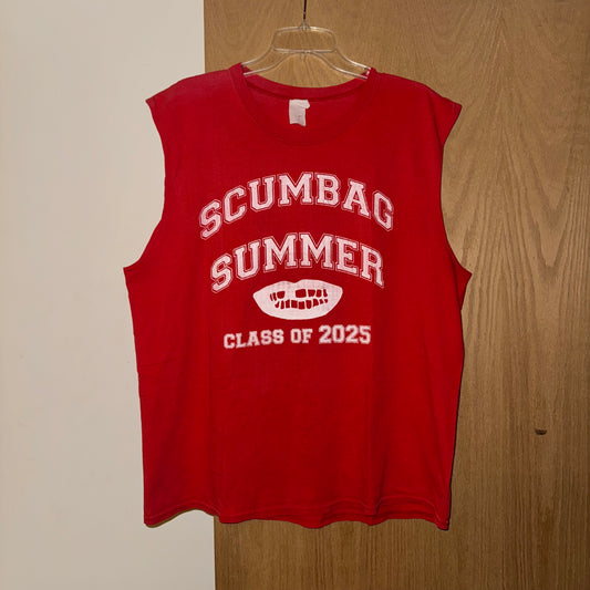 SCUMBAG SUMMER 1/1 Cut Off T-Shirt (XL)