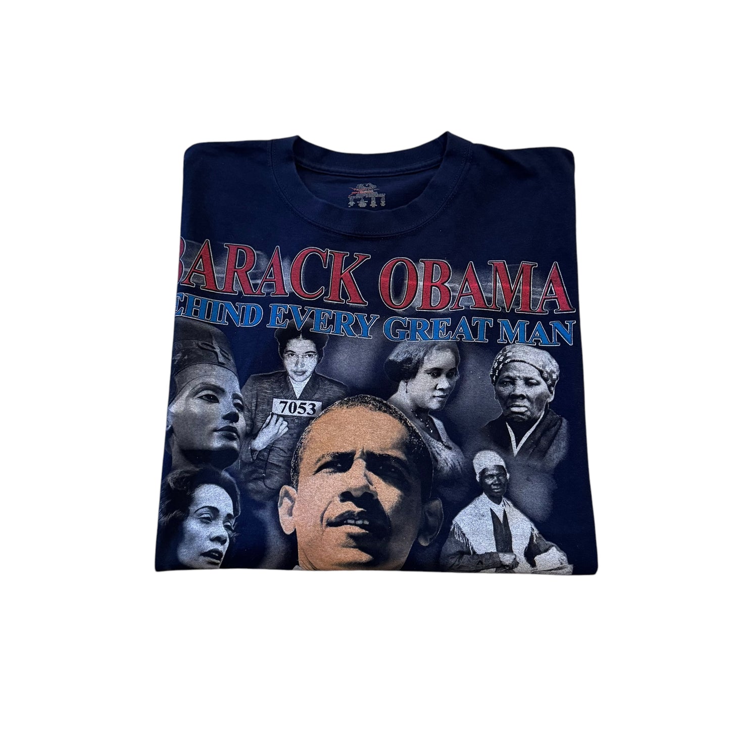 Barack Obama Behind Every Great Man T-Shirt (XXXL) [ REAL SHOPPER EXCLUSIVE ]