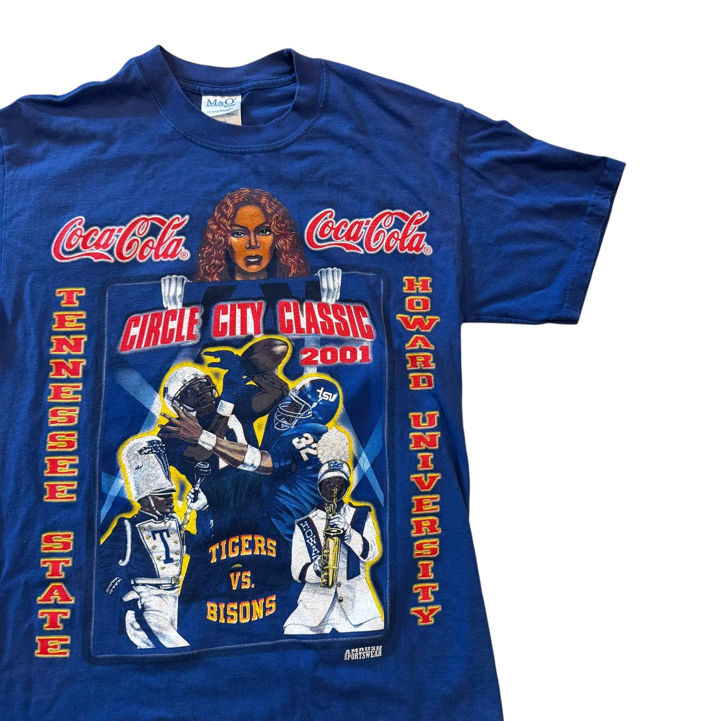 Tigers Vs. Bisons Beyonce United We Stand T-Shirt 2001 (Medium)