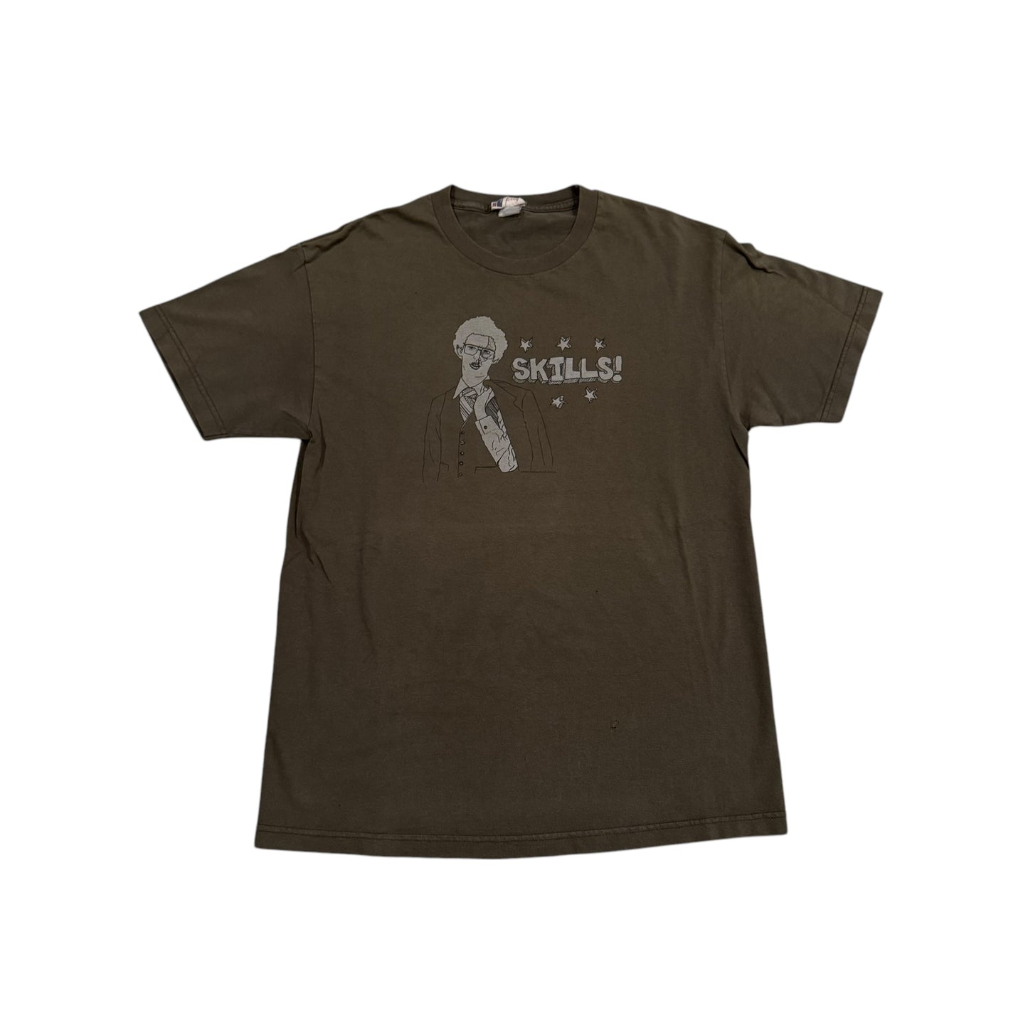 Napoleon Dynamite “Skills” T-Shirt 2004 (Medium) [ REAL SHOPPER EXCLUSIVE ]