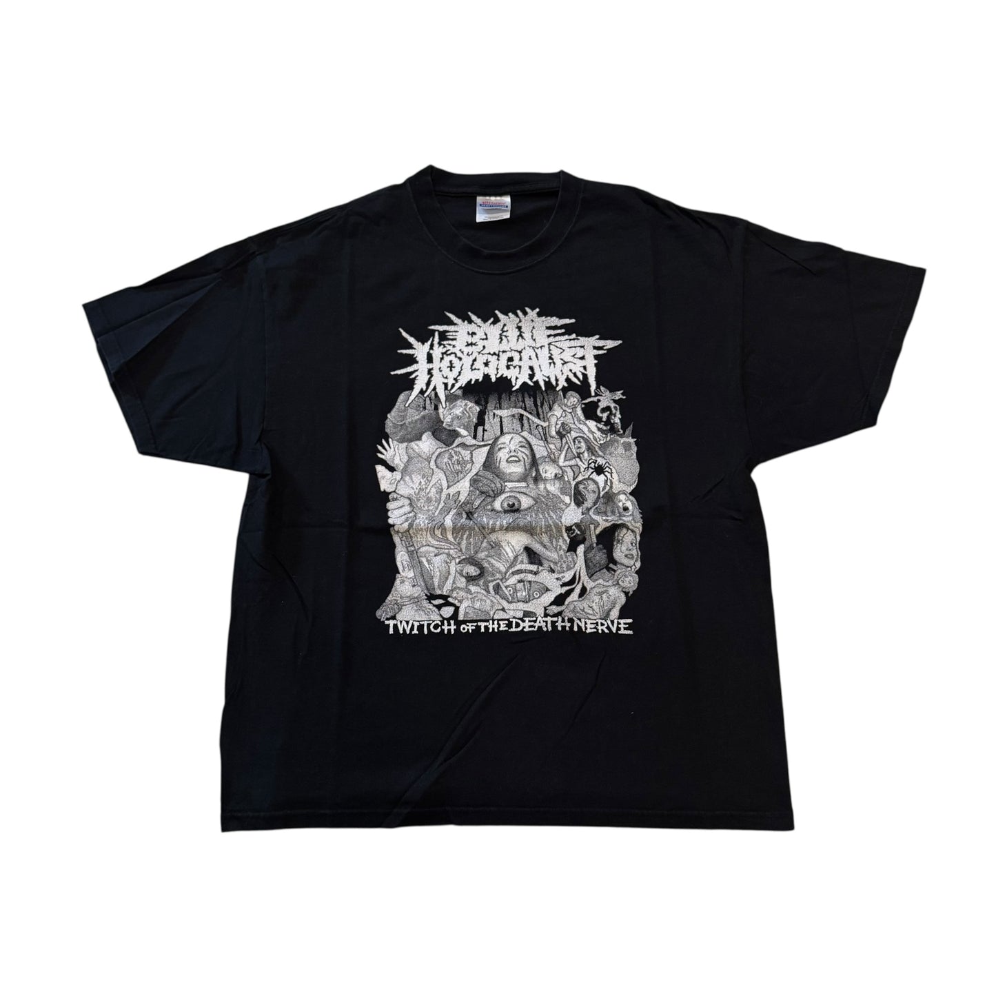 Blue Holocaust Twitch Of The Death Nerve T-Shirt 2000s (XL) PERSONALS COLLECTION