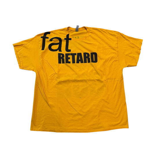 Fat Retard Faggot And I Have A Gun Sample T-Shirt (XXXL) PERSONALS COLLECTION