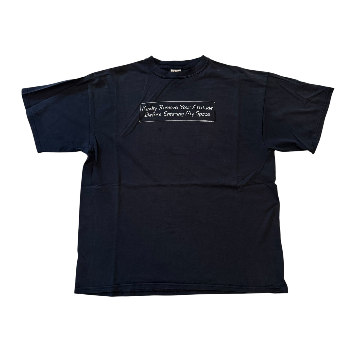 Kindly Remove Your Attitude T-Shirt 90s (XXL) PERSONALS COLLECTION