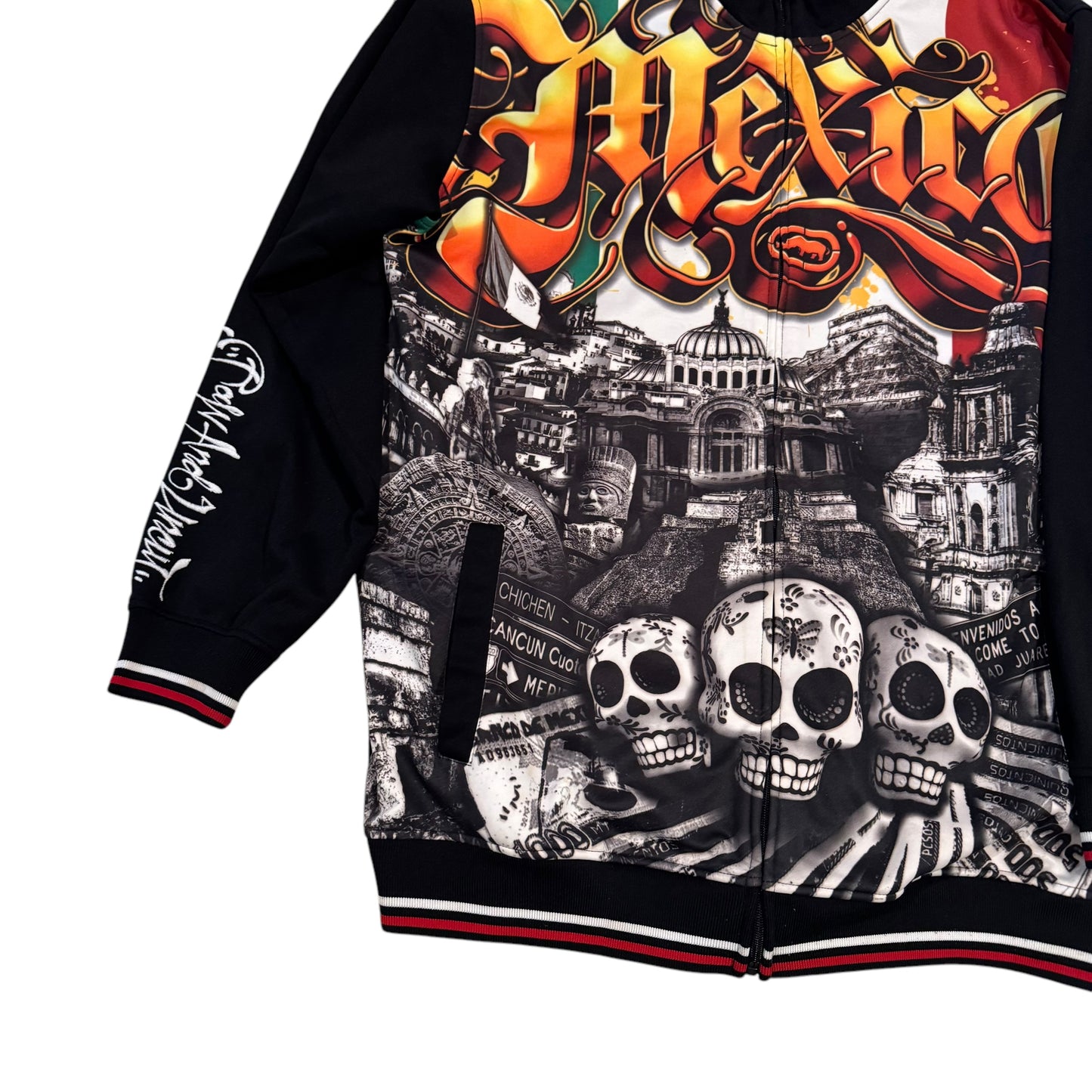 Echo Unltd. Mexico Zip Up 2000s (XL) [ REAL SHOPPER EXCLUSIVE ]