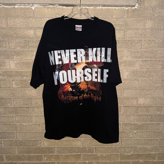 NEVER KILL YOURSELF 1/1 T-Shirt (XXL)