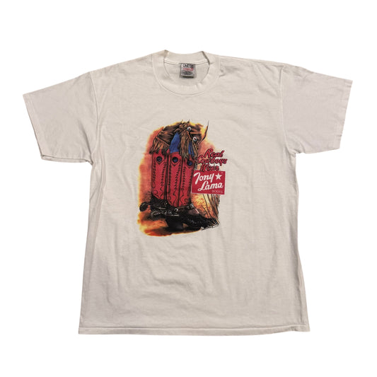 Tony Lama Real Cowboys T-Shirt 90s (XL) [ REAL SHOPPER EXCLUSIVE ]
