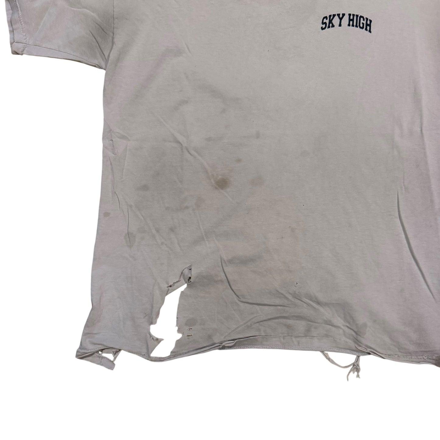 Sky High Thrashed T-Shirt (XL) PERSONALS COLLECTION