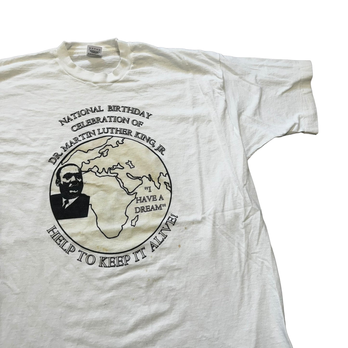 Dr Martin Luther King Birthday T-Shirt 90s (XXL)