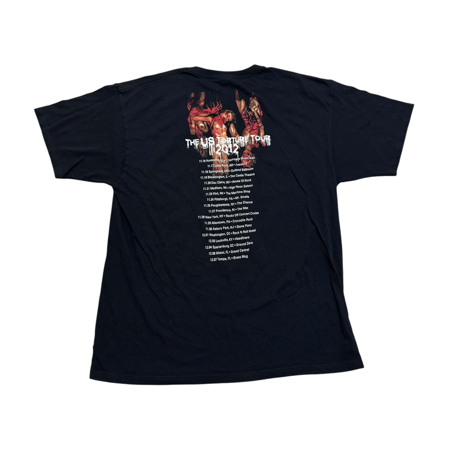 Cannibal Corpse Torture Tour T-Shirt (XL)
