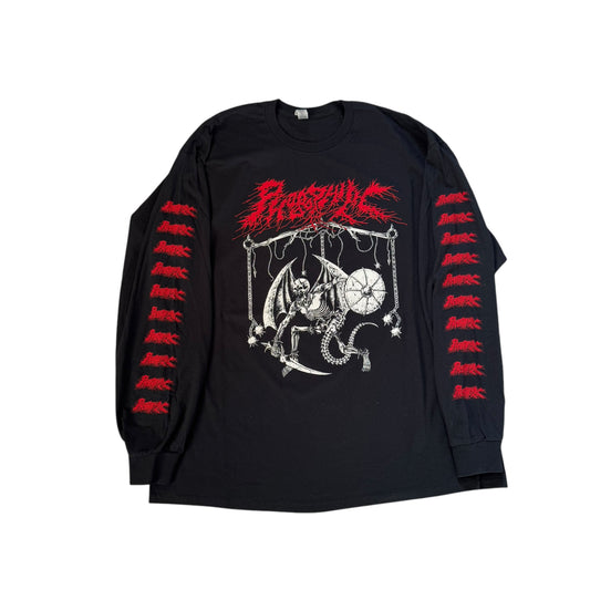 Phobophilic Divine Punishment Over North America Long Sleeve Tour T-Shirt (XXL) PERSONALS COLLECTION