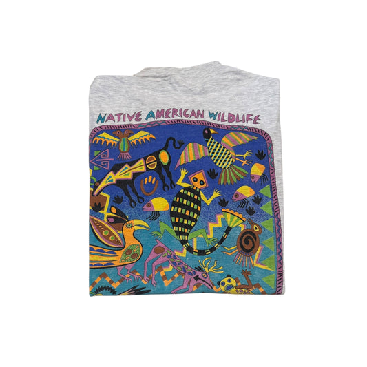 Yosemite Native American Wildlife T-Shirt 90s (XL) [ REAL SHOPPER EXCLUSIVE ]