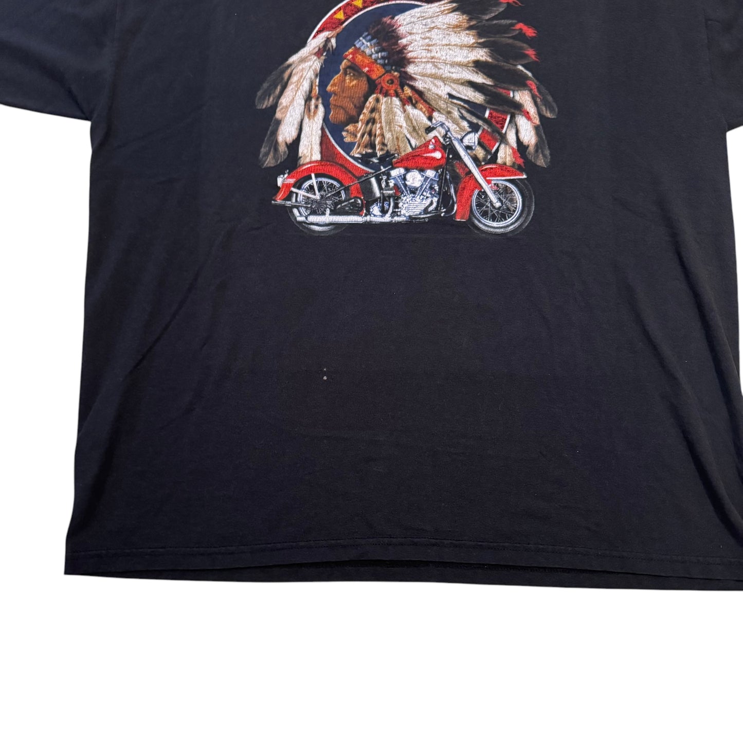 Native American Motorcycle T-Shirt 2000s (XL)