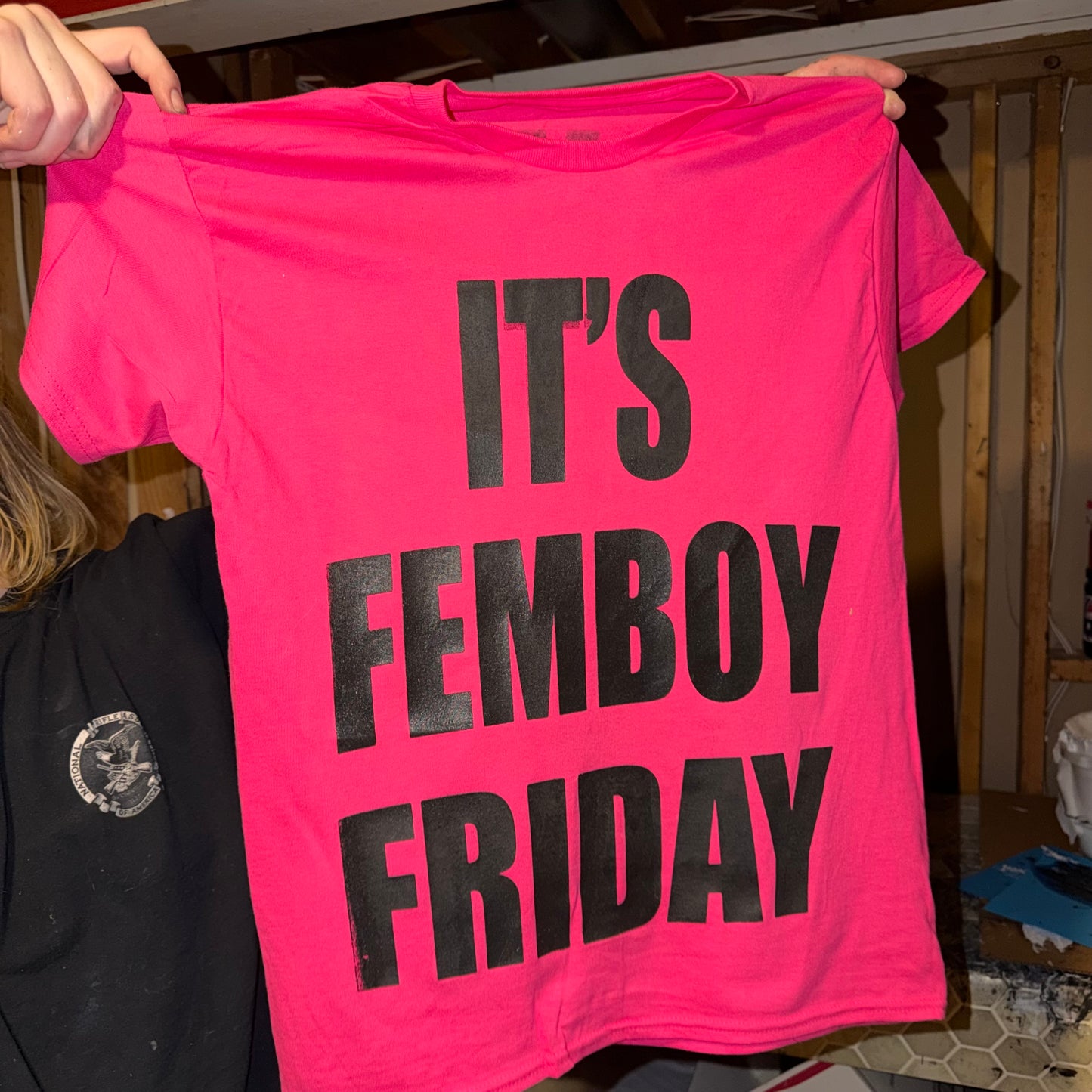 It’s Femboy Friday And I Have A Boner T-Shirt Hot Pink