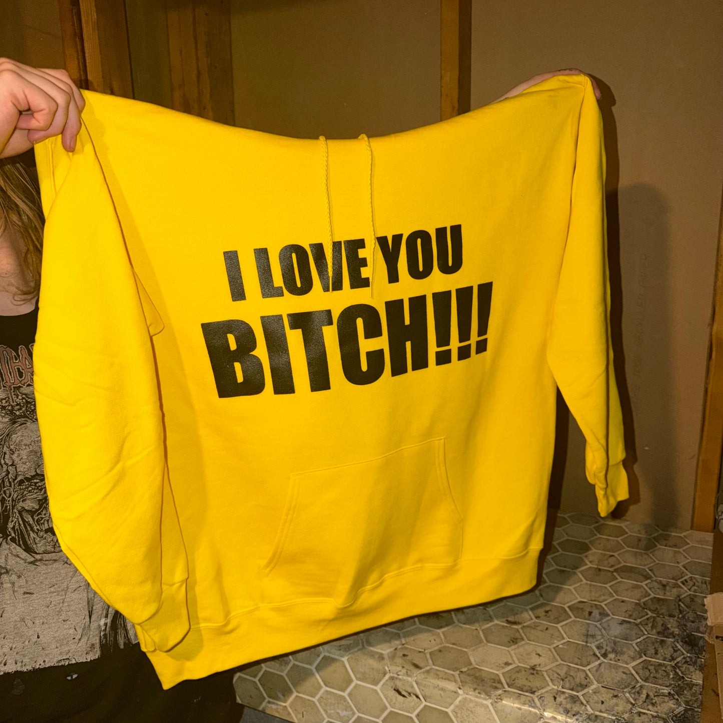 I LOVE YOU BITCH 1/1 Hoodie (XL)