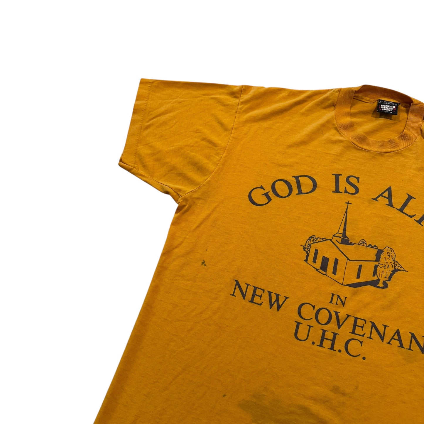 God Is Alive New Covenant T-Shirt 90s (XL)