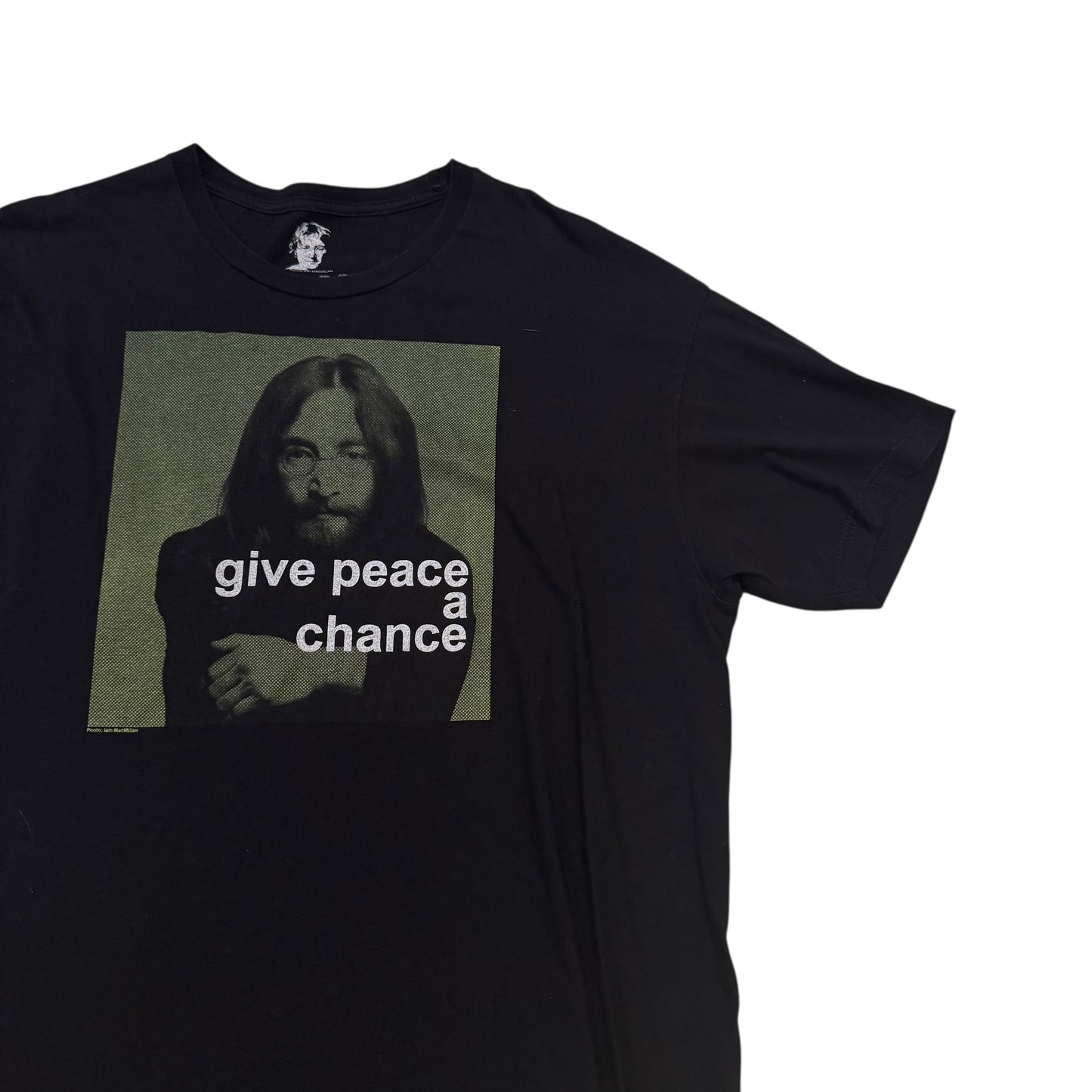 John Lennon Give Peace A Chance T-Shirt (XL) [ REAL SHOPPER EXCLUSIVE ]