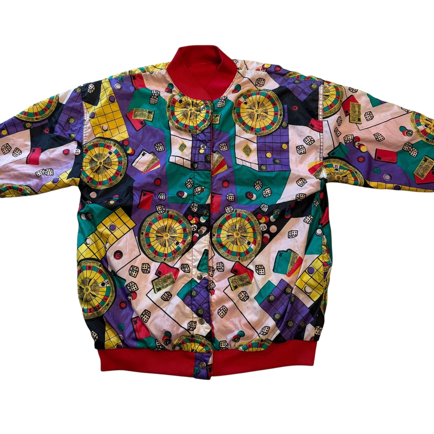 REVERSIBLE CASINO JACKET 90s (XXL) [ REAL SHOPPER EXCLUSIVE ]