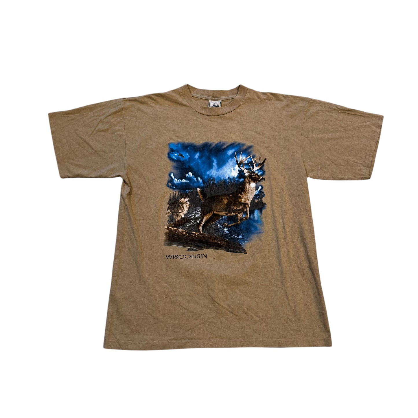 Wisconsin Deer T-Shirt 90s (XL) [ REAL SHOPPER EXCLUSIVE ]