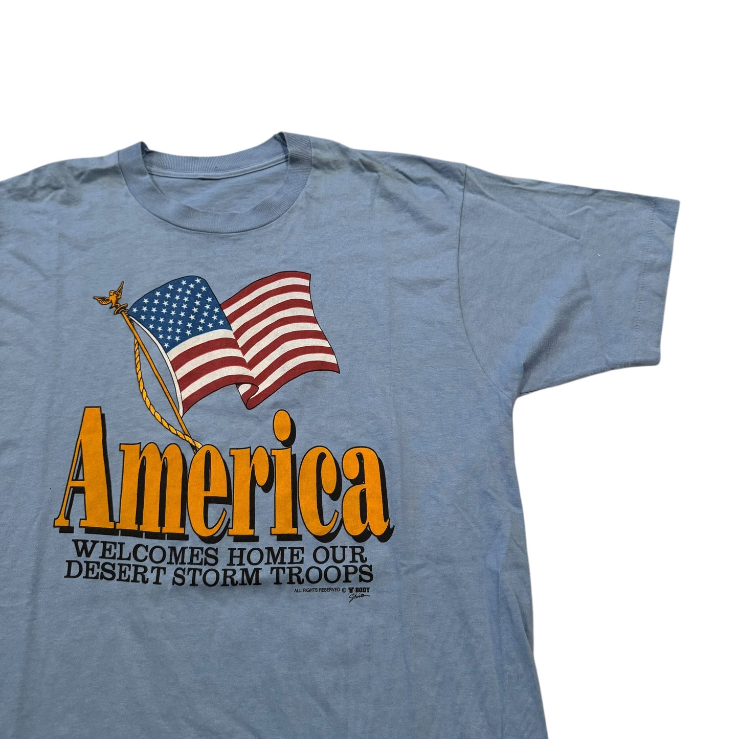 Desert Storm Troops T-Shirt 90s (XL) [ REAL SHOPPER EXCLUSIVE ]