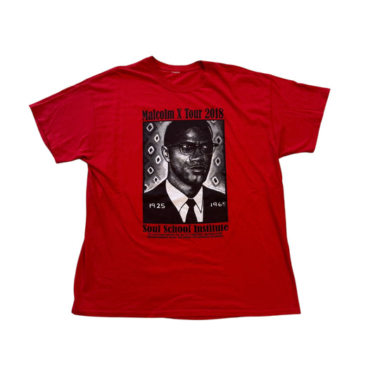 Malcom X Soul School Institute T-Shirt 2018 (XL) [ REAL SHOPPER EXCLUSIVE ]
