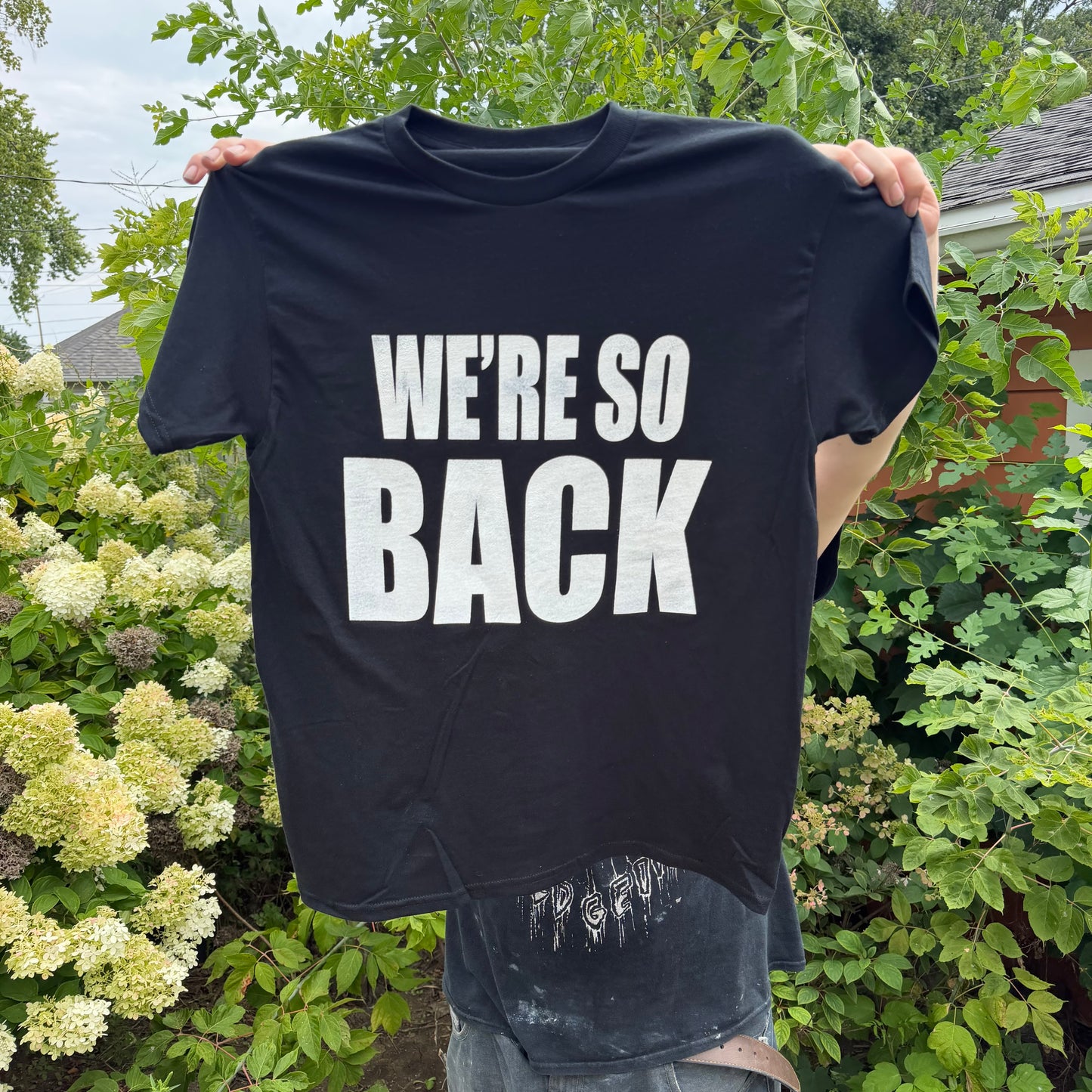 WE’RE SO BACK T-Shirt Black