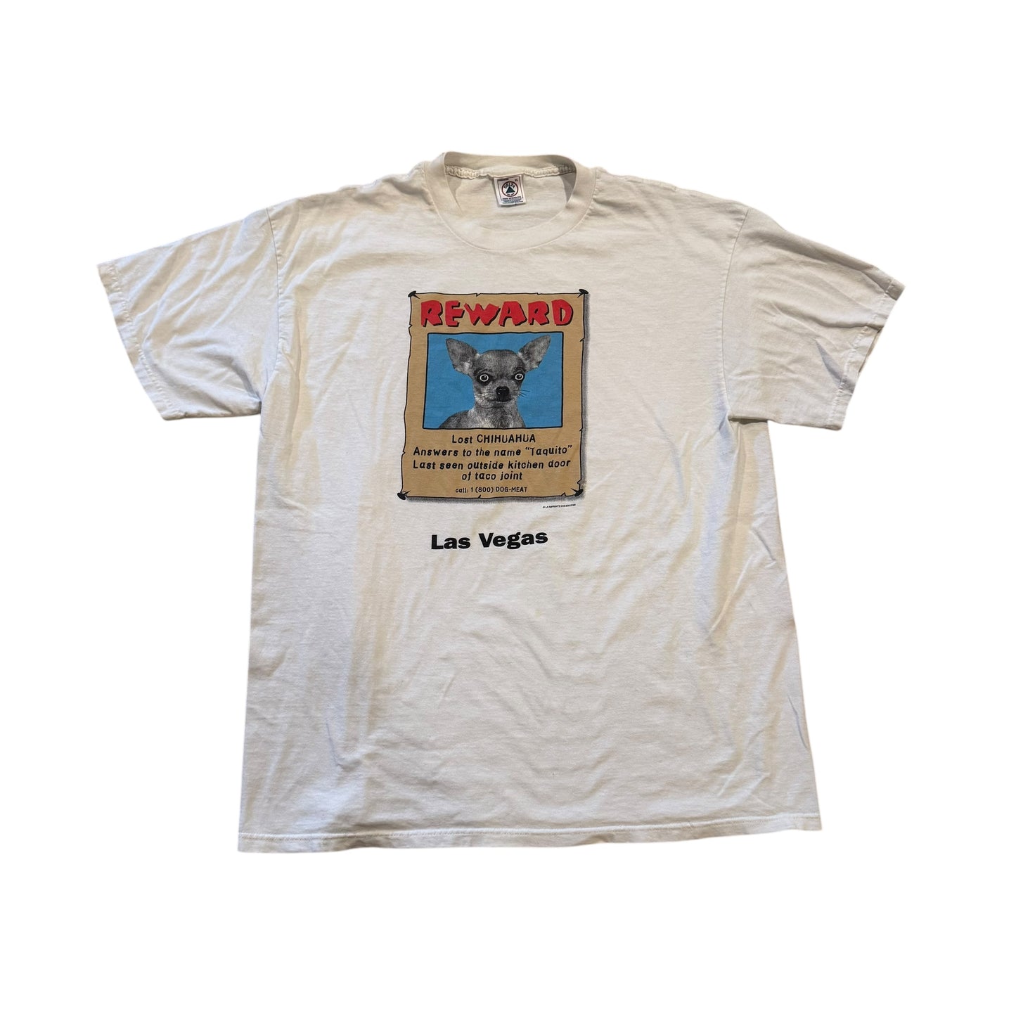 Las Vegas Reward T-Shirt 90s (XL) [ REAL SHOPPER EXCLUSIVE ]