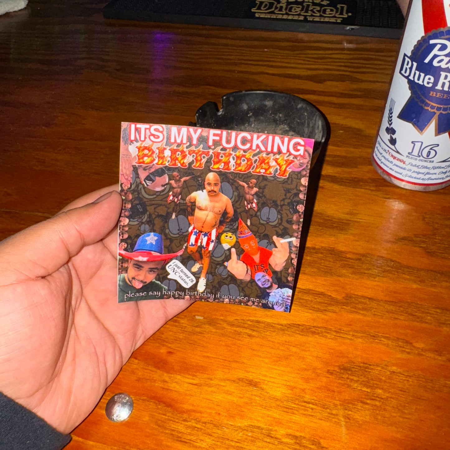BIRTHDAY STICKER 3 PACK.