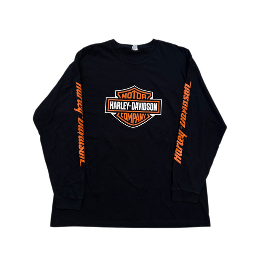 Harley Davidson Long Sleeve T-Shirt 2000s (XL) [ REAL SHOPPER EXCLUSIVE ]