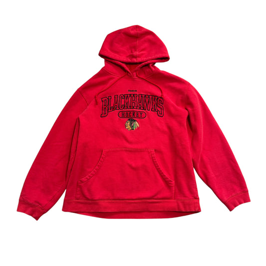 Chicago Blackhawks Reebok Hoodie (Large) [ REAL SHOPPER EXCLUSIVE ]