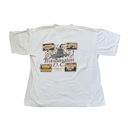 Washington D.C. Tourist T-Shirt 90s (Boxy XL) [ REAL SHOPPER EXCLUSIVE ]