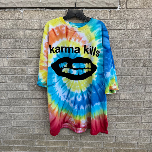 Karma Kills… And I Have A Gun 1/1 T-Shirt (XXXXL)