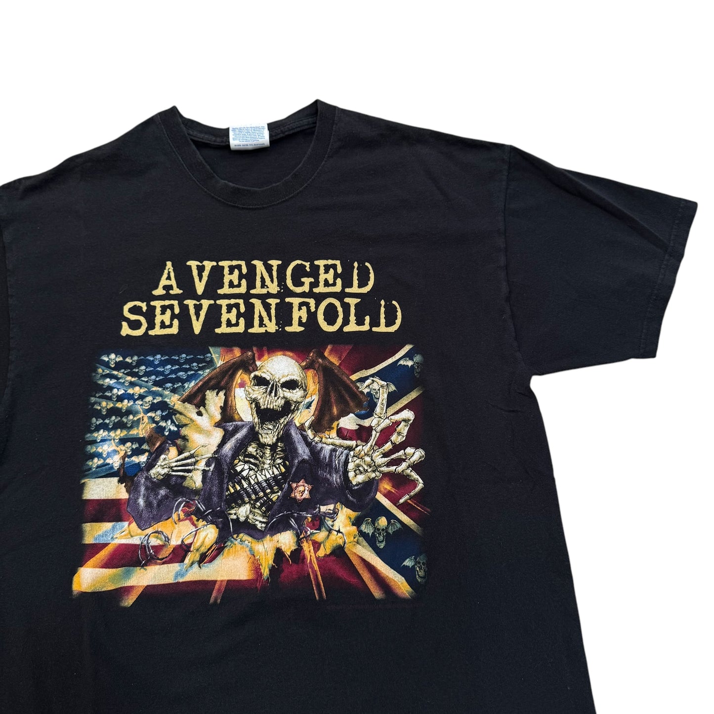 Avenged Sevenfold Cities Of Evil 2006 Tour T-Shirt (Large)