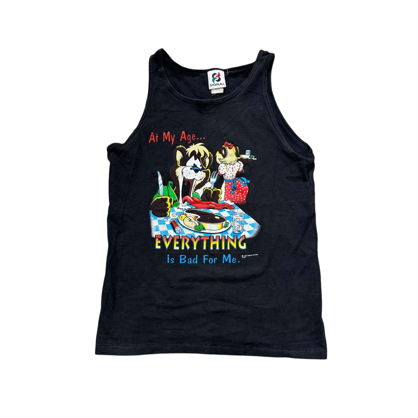 At This Age… Everything Is Bad For Me Tank Top 90s (Medium) [ REAL SHOPPER EXCLUSIVE ]