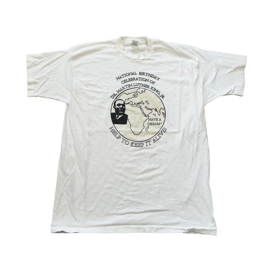 Dr Martin Luther King Birthday T-Shirt 90s (XXL)