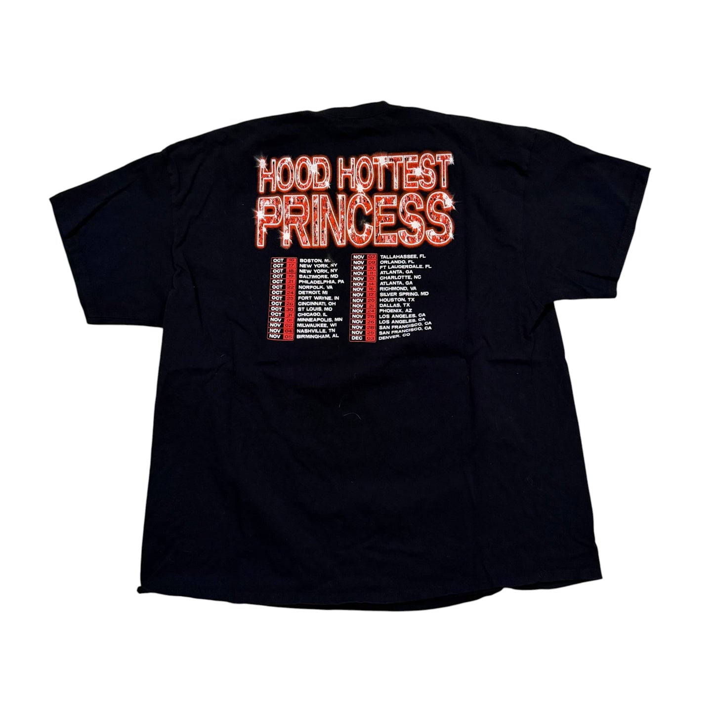 Sexyy Red Hood Hottest Princess Tour T-Shirt (XXL) PERSONALS COLLECTION