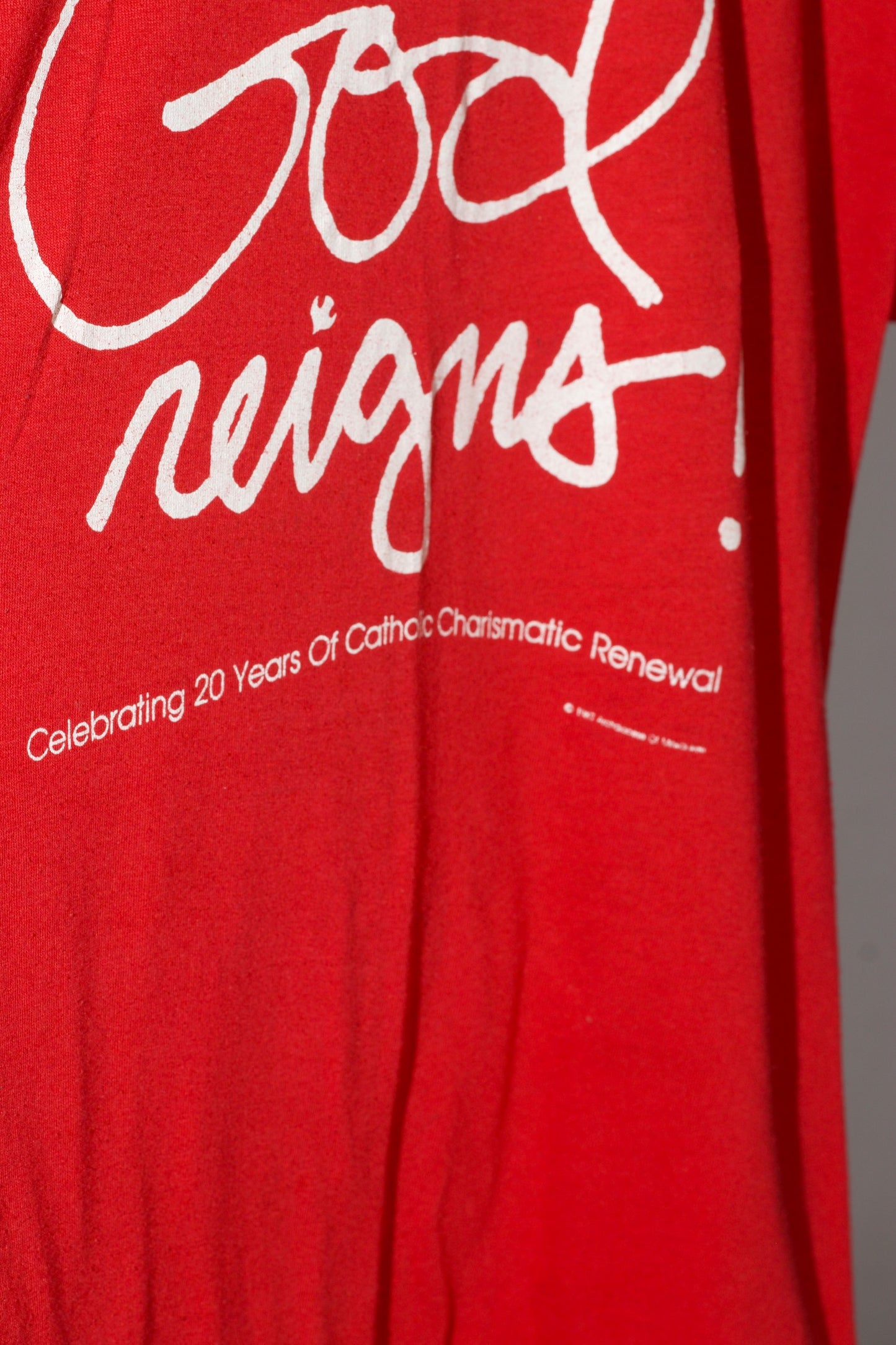 Our God Almighty T-Shirt 80s (Large) [ REAL SHOPPER EXCLUSIVE ]