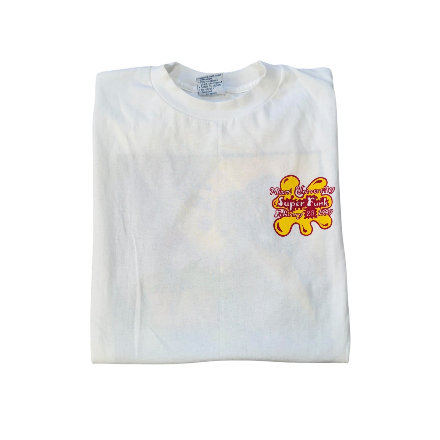 Miami University Super Funk T-Shirt 90s (XL) [ REAL SHOPPER EXCLUSIVE ]